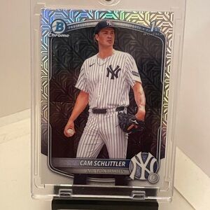 CAM SCHLITTLER 2025 BOWMAN CHROME 1st Draft Mojo Rookie Prospects-Yankees